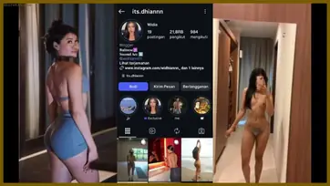 Hot Video Stape Miss Widia Selebgram Cantik