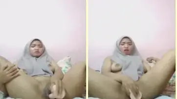 Sidqia Jilbab Toge Colmek Versi Dirumah Sendiri